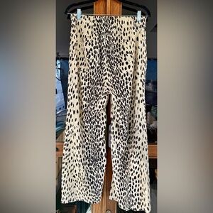 Emerson Fry Stylish Black and White Women's Pants Size L
